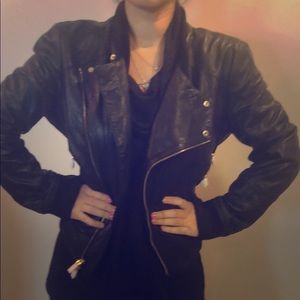 DKNY NWT leather jacket